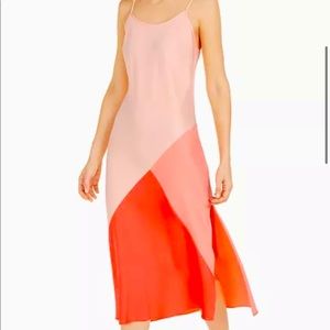 INC Summer Color Block Nightgown Lingerie Slip XS